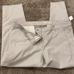GAP PIN STRIPE KHAKIS